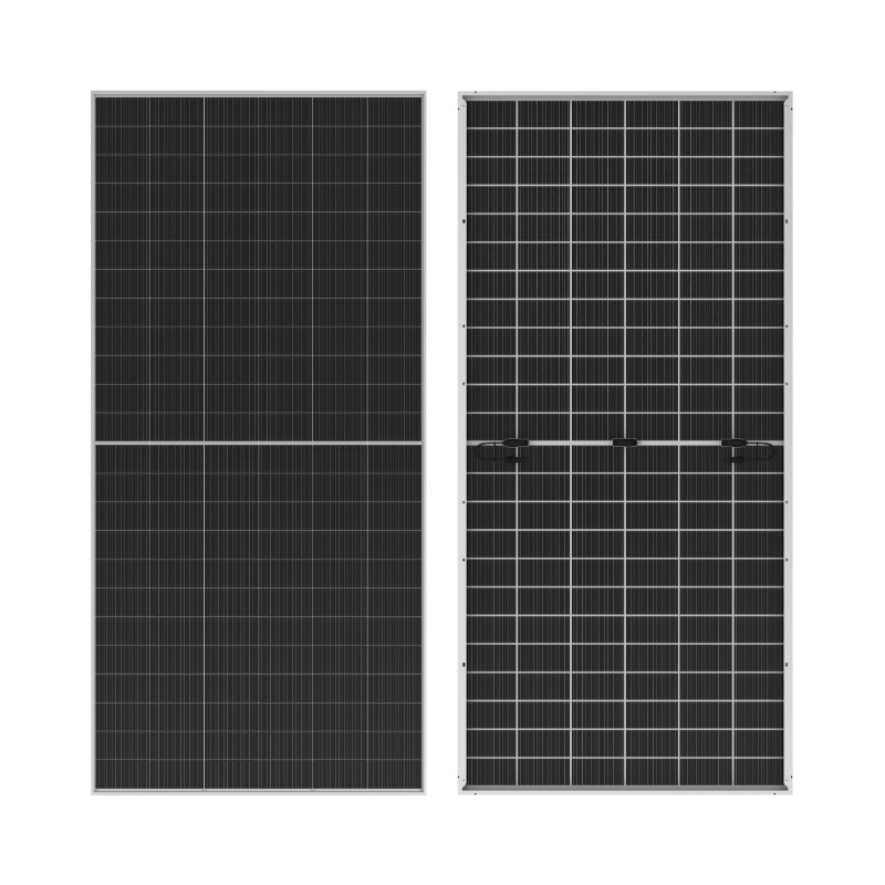 WERAN 595-625W Panel Suria Dwimuka Format Besar – Modul PV Double-Glass OEM untuk Utiliti, EPC dan Projek Borong