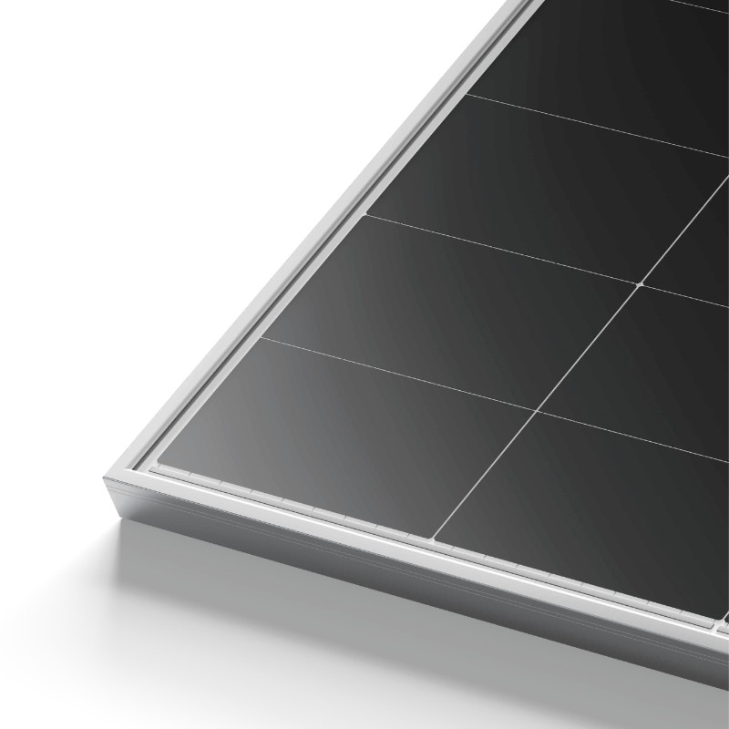 WERAN 640-670W HPBC 2.0 Panel Suria Dwimuka – Modul PV Dwi Kaca Kenalan Belakang OEM untuk Utiliti dan Projek EPC