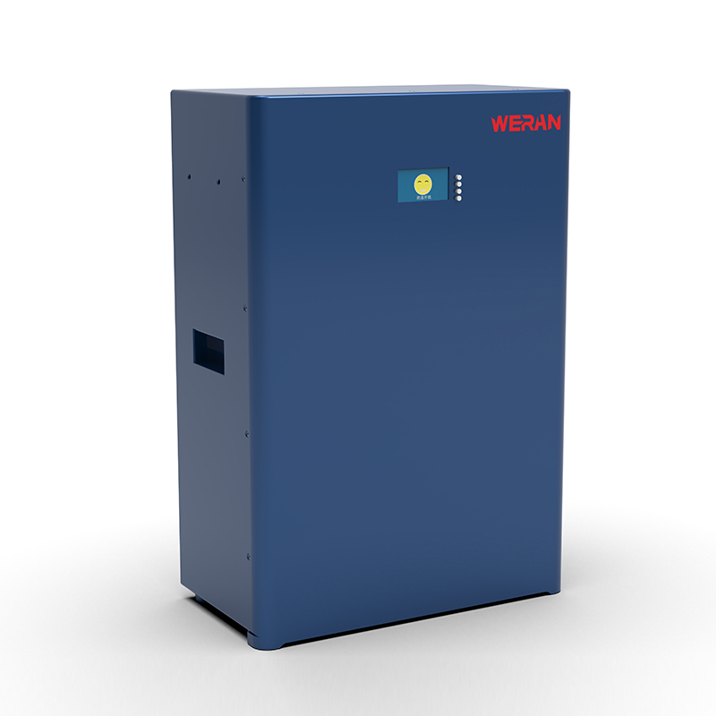 WERAN WRL-48100WB 51.2V 100Ah Bateri LiFePO4 Dipasang di Dinding (5.12kWj) – IP65, 6000 Kitaran, Storan Suria Luar Rumah