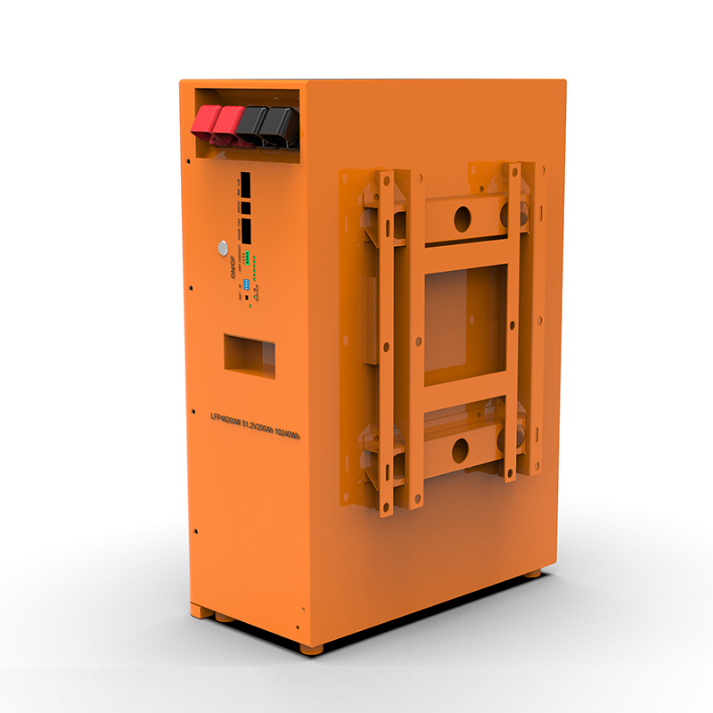 WERAN WRL-48200WO 51.2V 200Ah Bateri LiFePO4 Dipasang di Dinding (10.24kWj) – IP65, ESS Kediaman Berkapasiti Tinggi