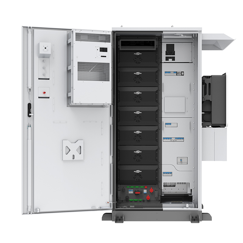 WERAN PTH 25-50kW 64.3-112.5kWh All-in-One C&I Energy Storage Cabinet – Sistem Storan Suria Bersepadu dengan Penyongsang Hibrid